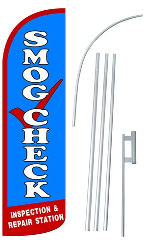 Smog check flag flutter - check,